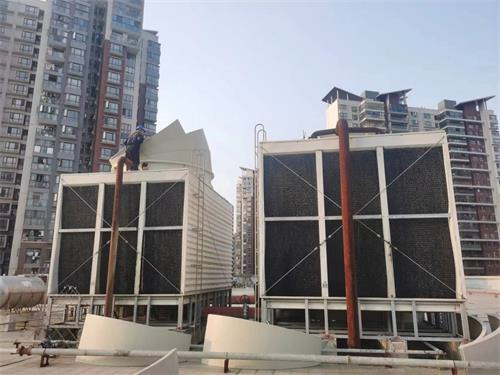 通常玻璃鋼冷卻塔空氣處理系統(tǒng)工作原理,玻璃鋼冷卻塔安裝施工方案